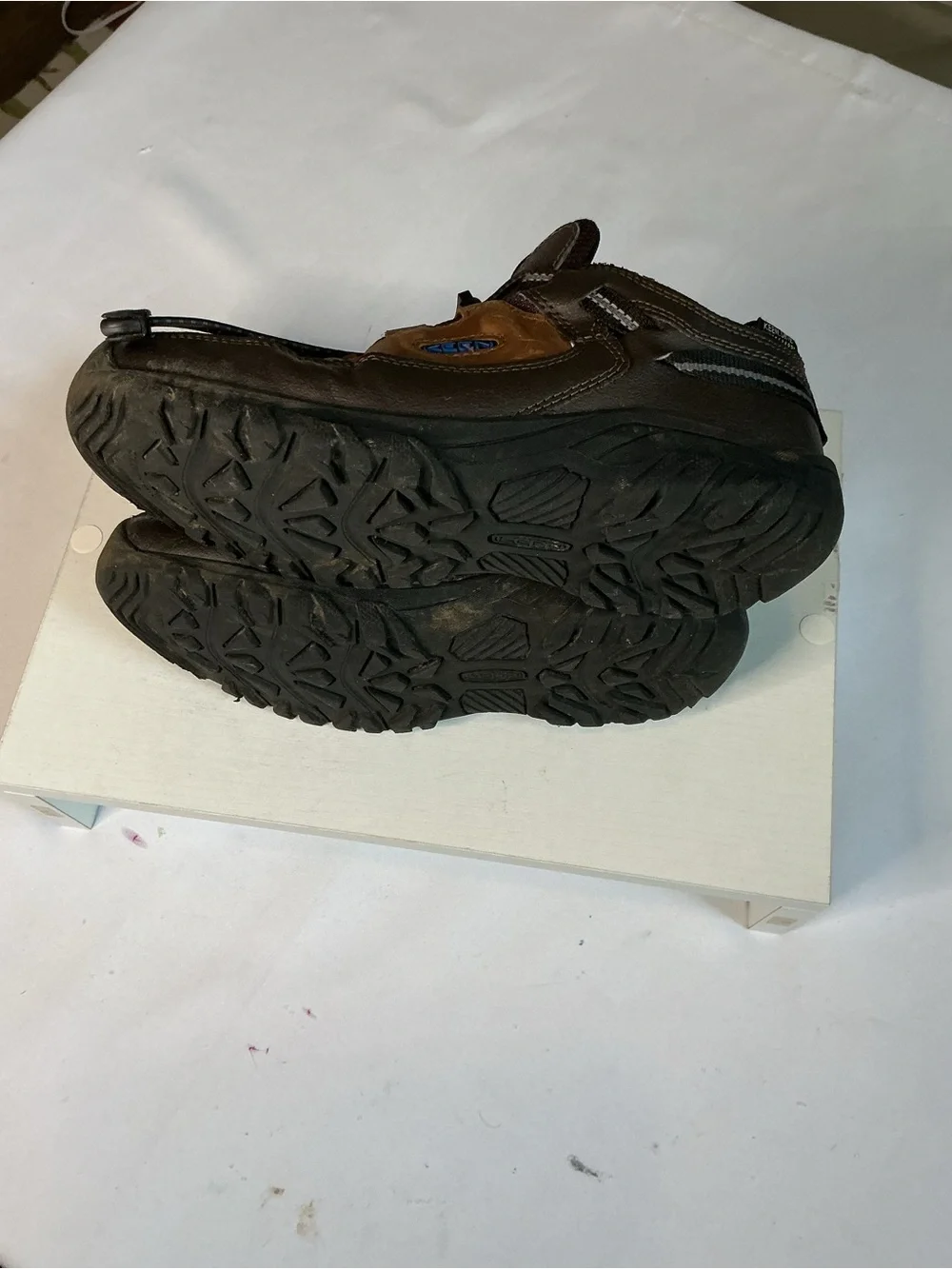 Keen Targhee Drawstring Kids Brown and Black Outdoor Trail Boots
